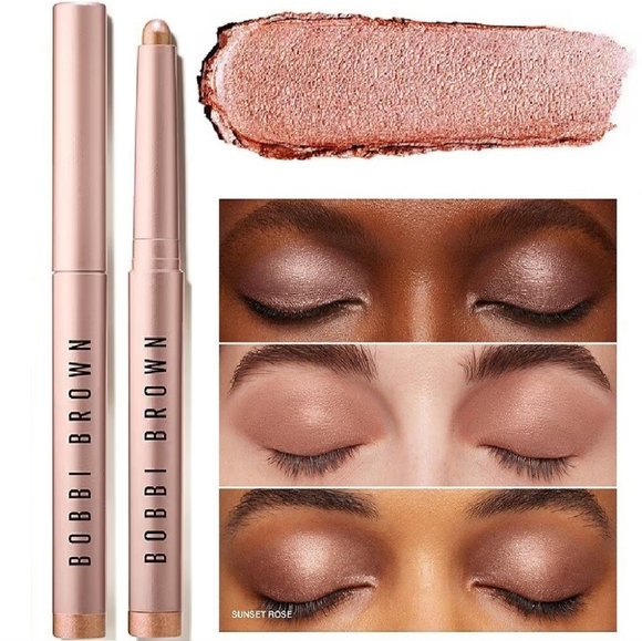Bobbi Brown Sunset Rose (Pink Shimmer Multi Chrome) Cream Eyeshadow Stick - Picture 13 of 17